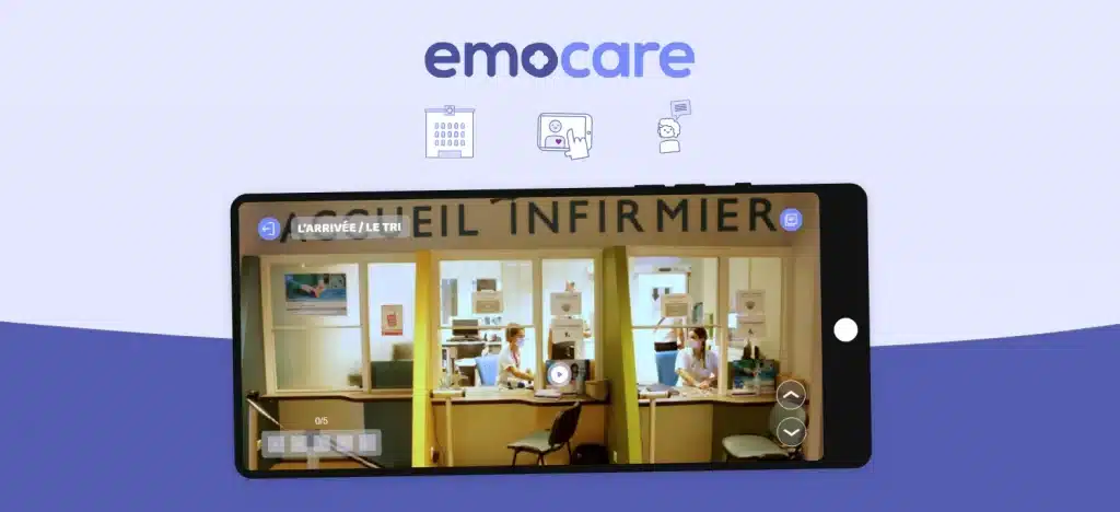 présentation de l’application emocare